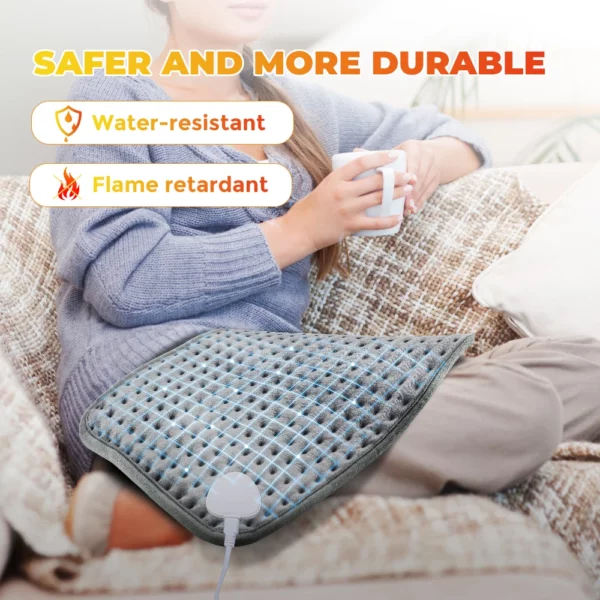 9-Level Electric Heating Pad with Timer – Cosy Warmth for Shoulder, Neck, Back, and Legs - Image 5